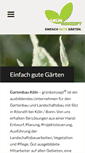 Mobile Screenshot of gruen-konzept.net